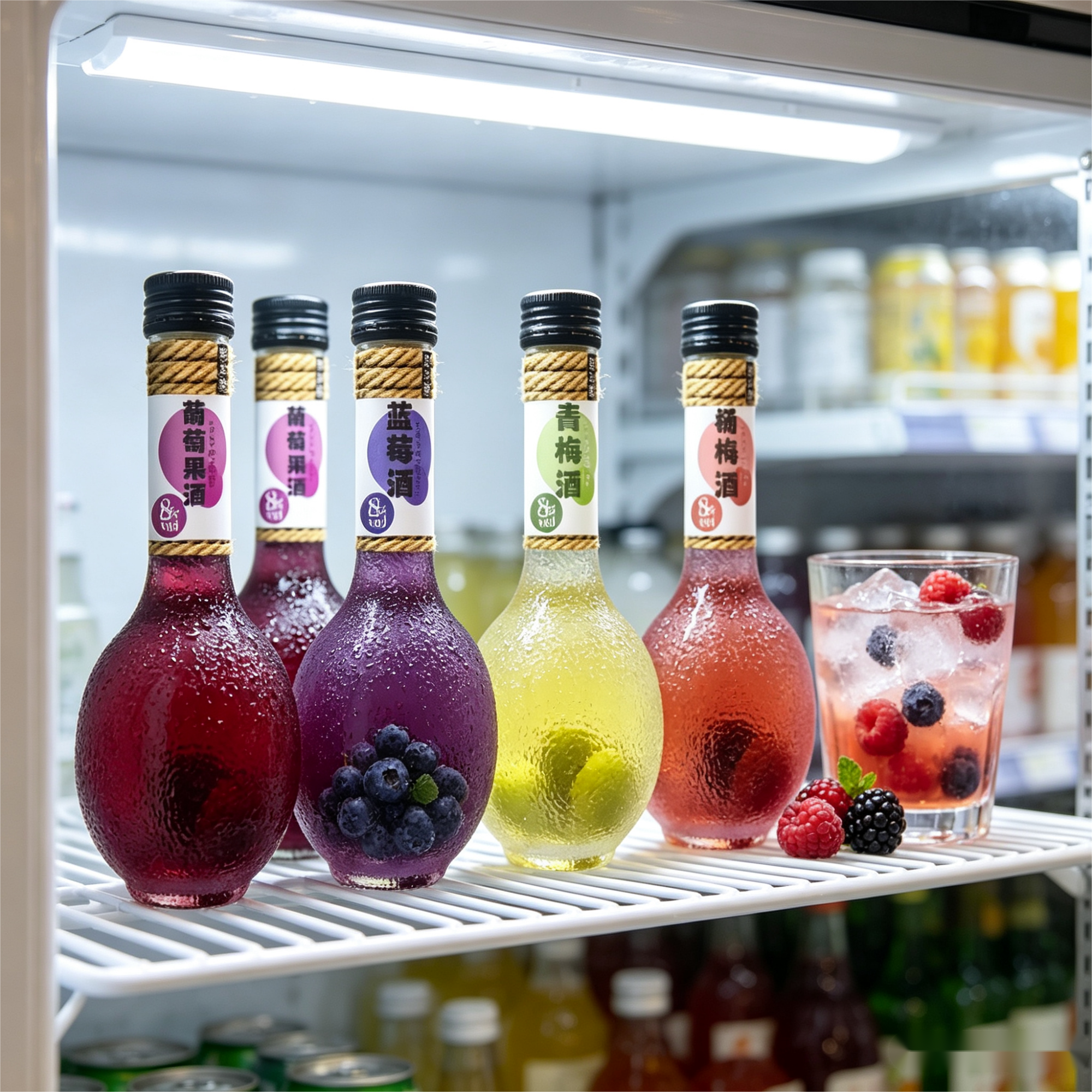 Фруктовое вино с мякотью «Тай Бэн Тай», крепость 8%, 4 вкуса
