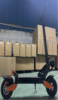 Электросамокат T50 Pro, 10.5 дюймов, двойной мотор 5000W, 60V 25.6Ah, скорость 65 км/ч, внедорожный складной